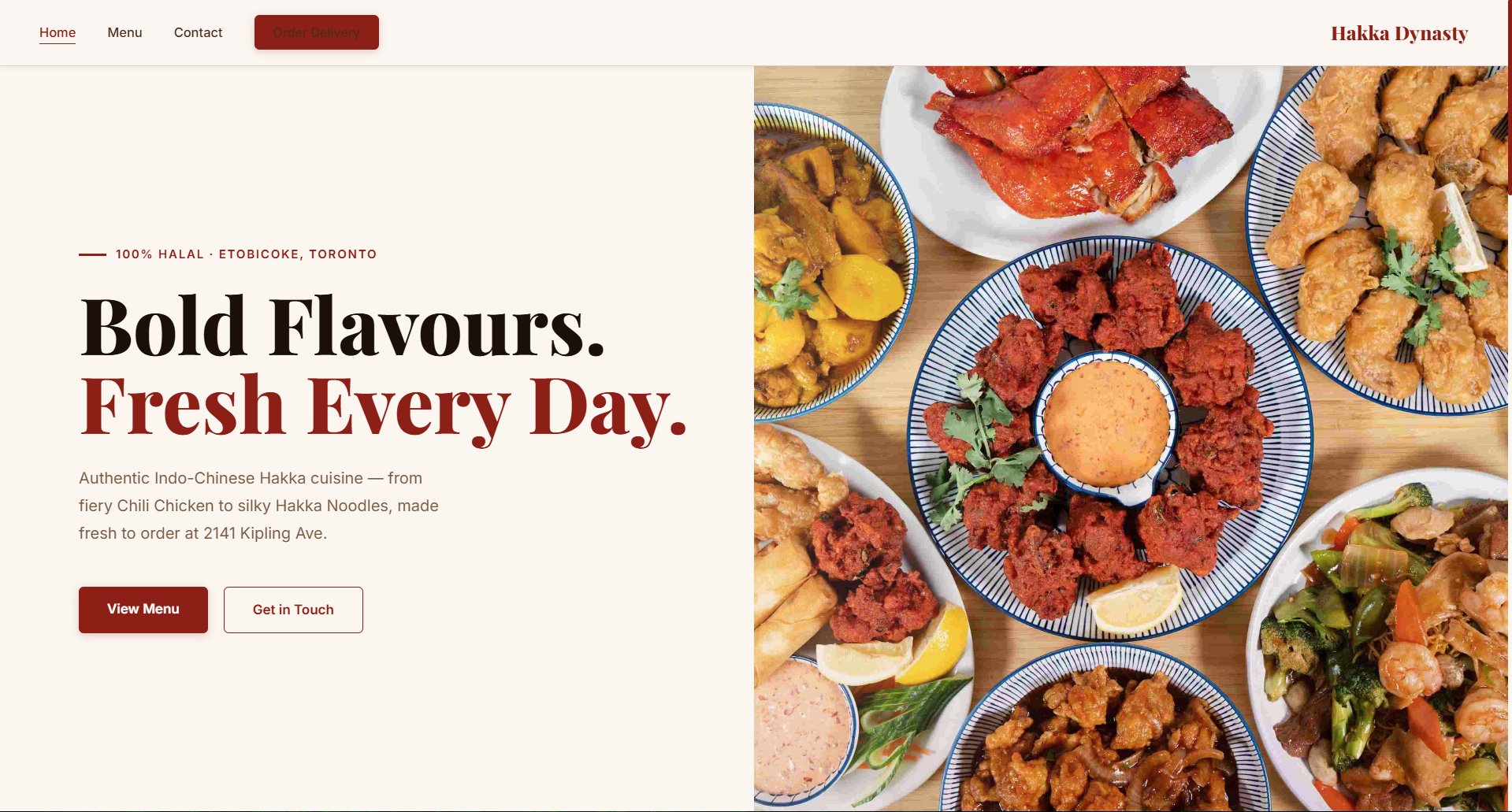 Hakka Dynasty website screenshot